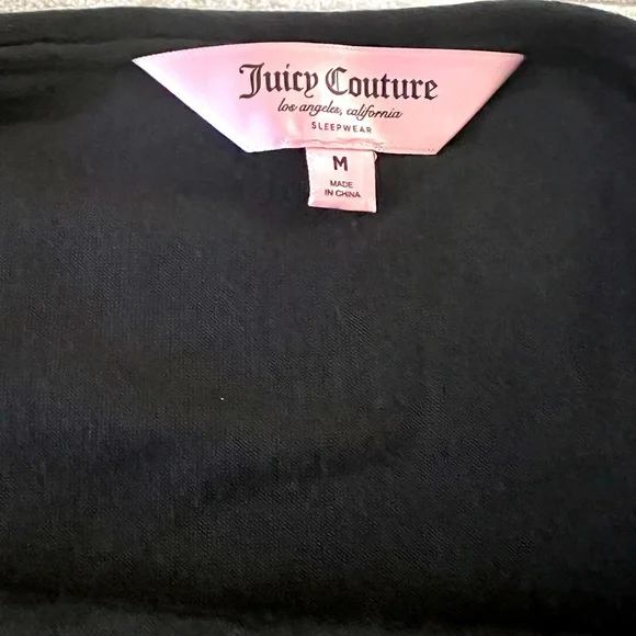 NWT JUICY COUTURE Bling Velour Strapy slip - Picture 4 of 4